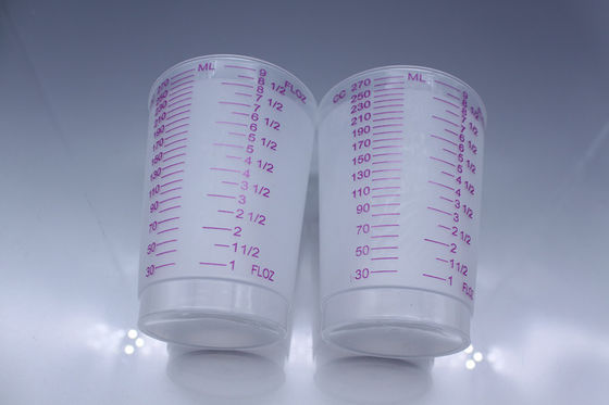 LDPE 270ML Plastic Medicine Bottles HDPE Small Plastic Measuring Cups