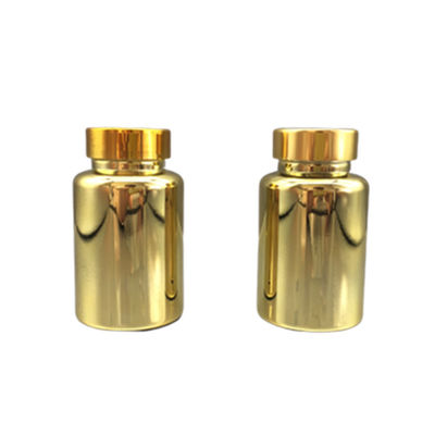 Capsule 250ml Amber Plastic Bottle Liquid Pet Screw Cap