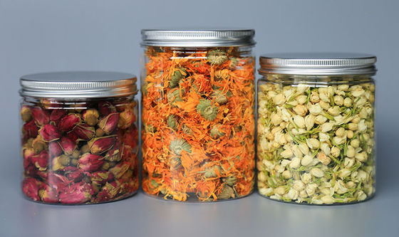 250g Seal Wide Mouth Plastic Jars 99mm PET Pet Food Containers