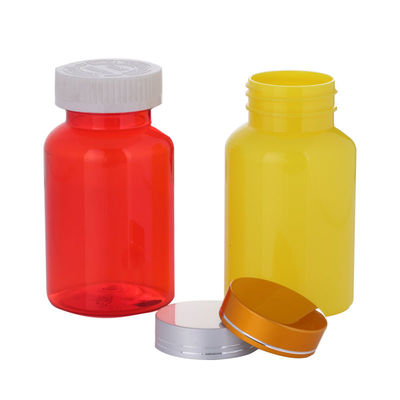 FDA Solid Pill Plastic Medicine Bottles PE Screw 60ml Plastic Pill Bottles