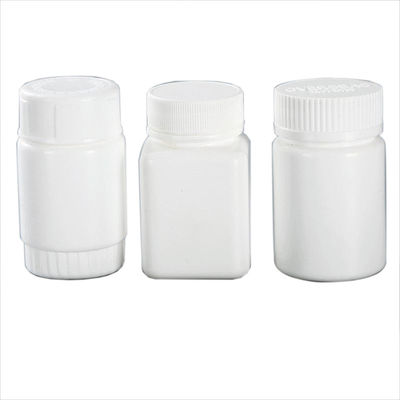 White Pet Bottle Health Care Bottle Medicine Bottle For Calcium Tablets