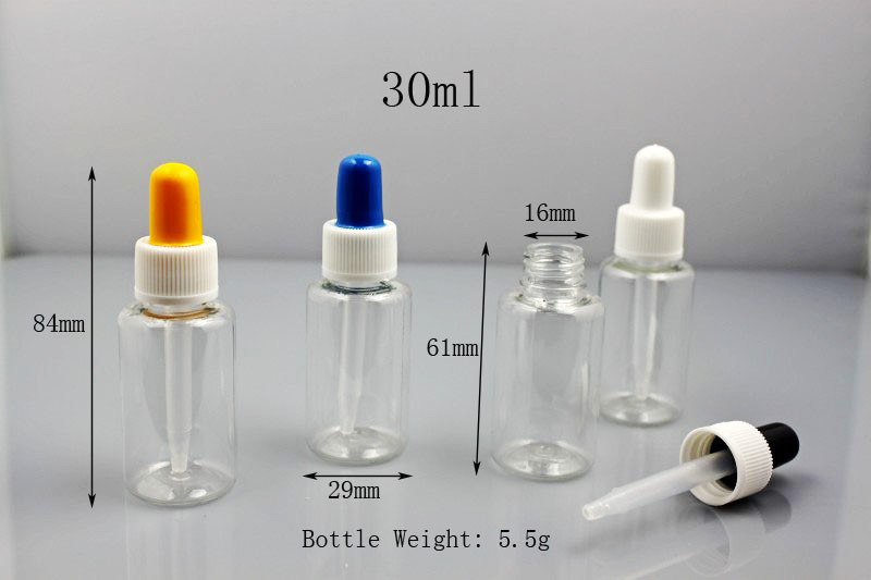 60ML Dropper Medicine Bottle Silicone Rubber Amber