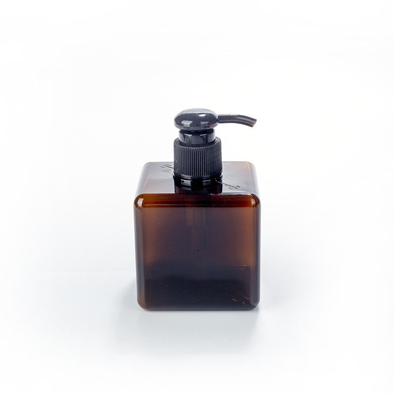 Shampoo PETG Square Bottle Green Red Various Specifications 150ml 350ml