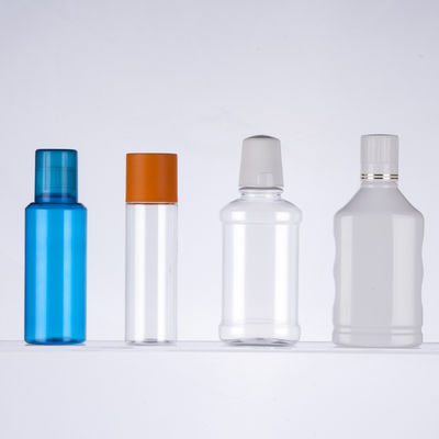 Zakrętka PET Plastikowa butelka do płukania jamy ustnej 500 ml Konfigurowalny kolor