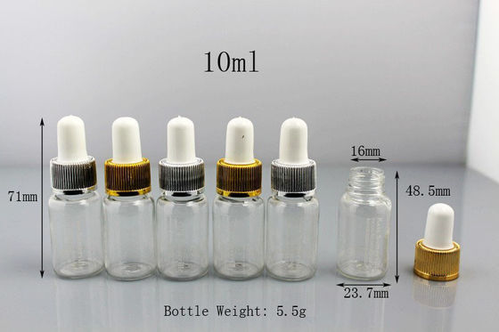 Kolorowe plastikowe butelki z zakraplaczem 30 ml LDPE PP dla niemowląt