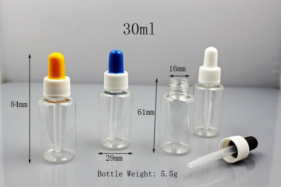 Butelka z zakraplaczem 60 ml z gumy silikonowej Bursztyn